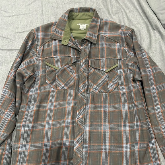 Arcteryx snap button flannel - Picture 1 of 4
